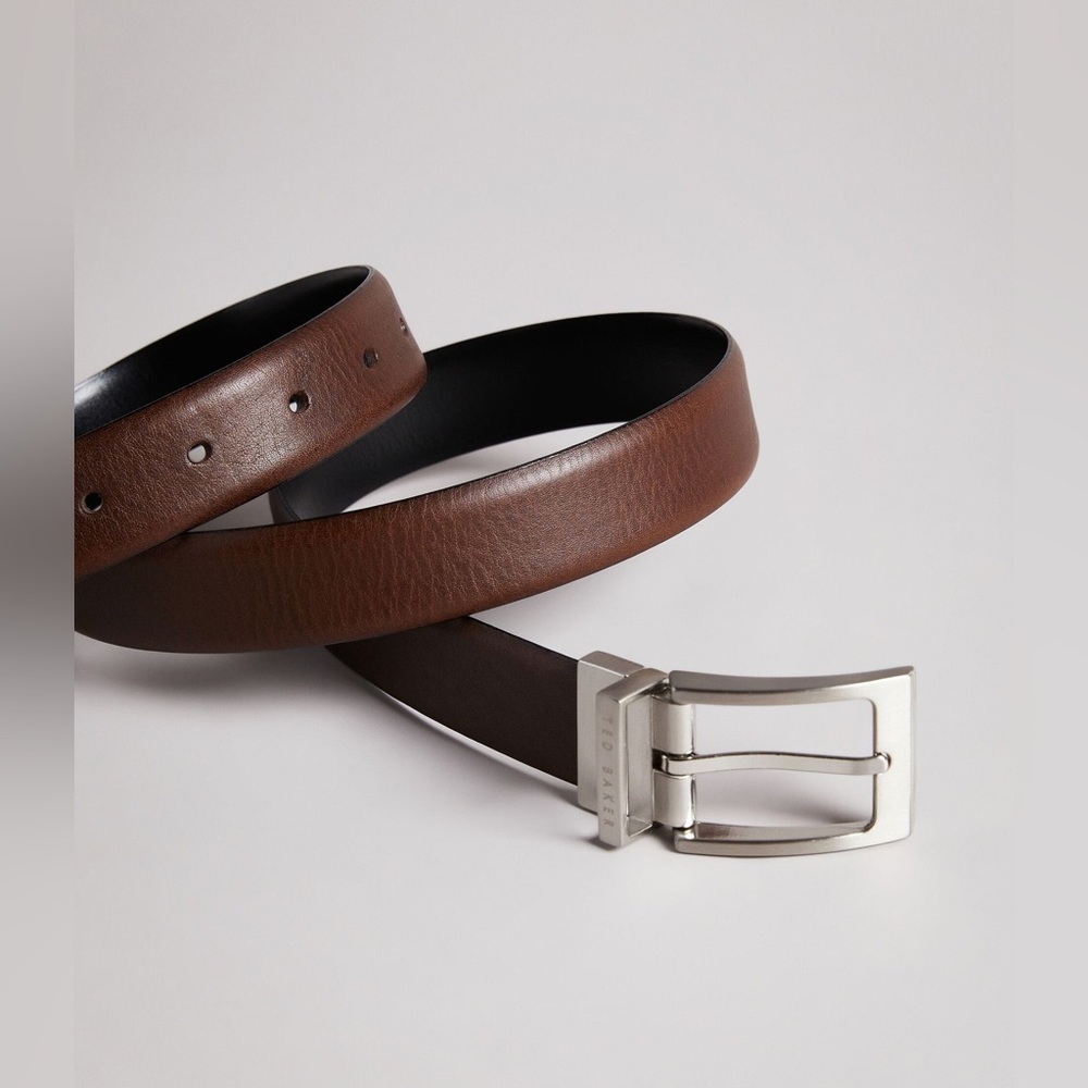 Ted Baker KARMER Reversible Smooth Leather Belt 40” to 44”